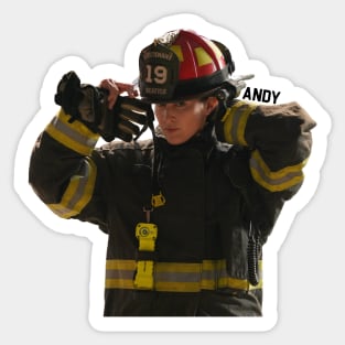 STATION 19 - ANDY HERRERA - JAINA LEE ORTIZ Sticker